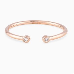 Mejuri Open Diamond Ring